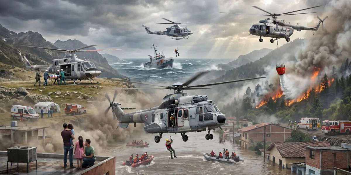 De misiones imposibles a salvar vidas: por qué el helicóptero es clave en emergencias