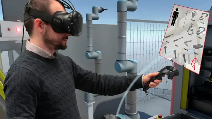 El auge de la realidad virtual en la formación y capacitación profesional y su impacto en el aprendizaje.