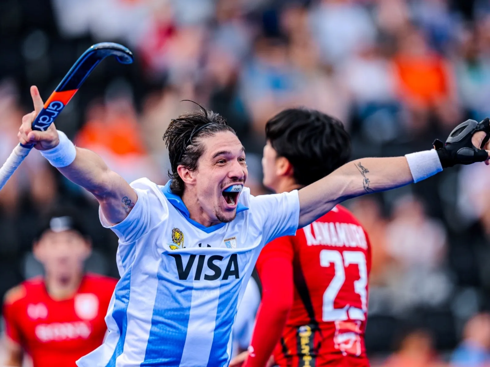 Los Leones debutaron con goleada 3-0 ante Japón en el Mundial de Hockey 2026